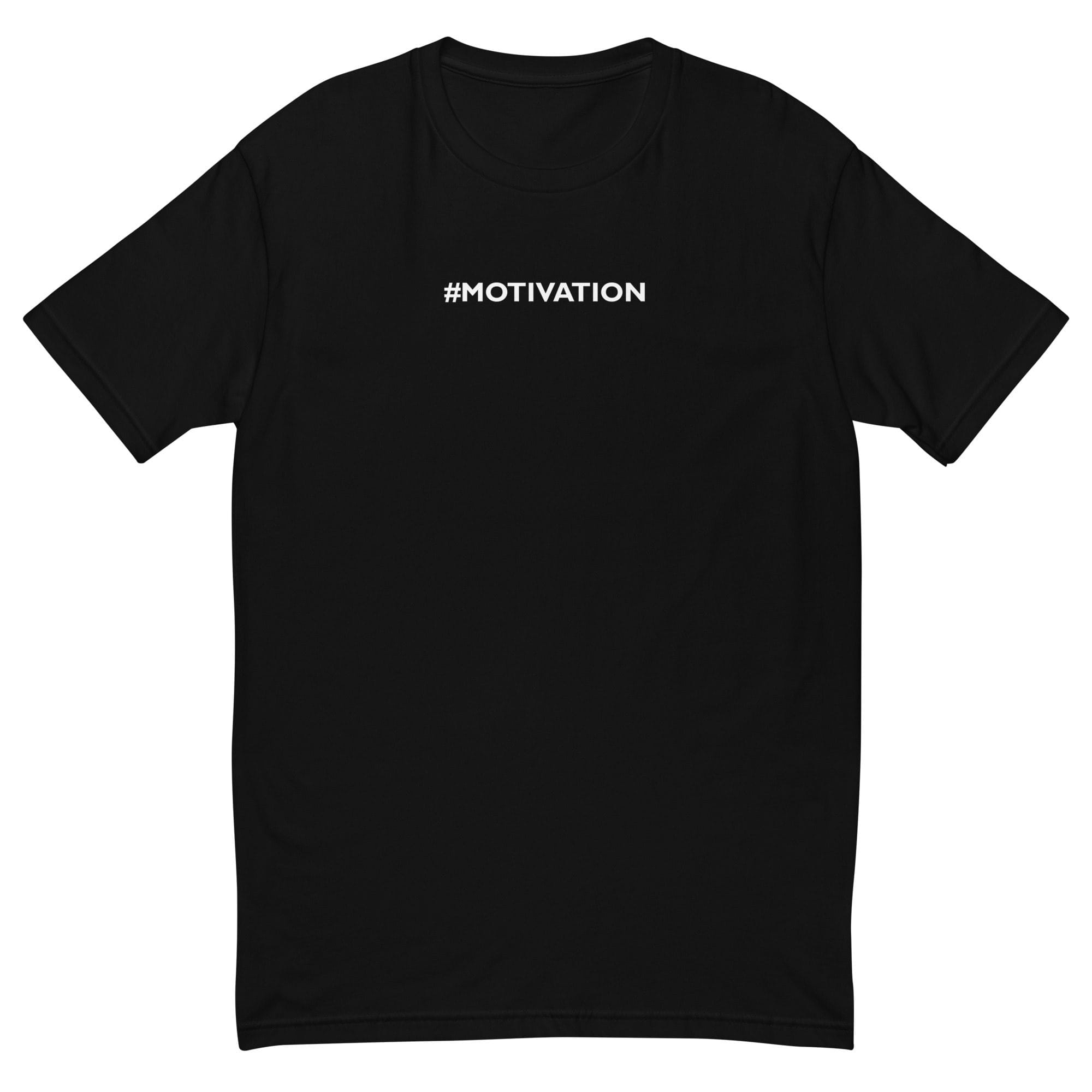 black motivation t-shirt