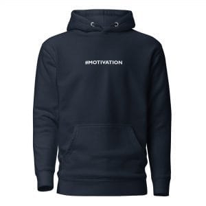 Motivation Hoodie navy