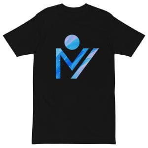 Blue sea icon tee